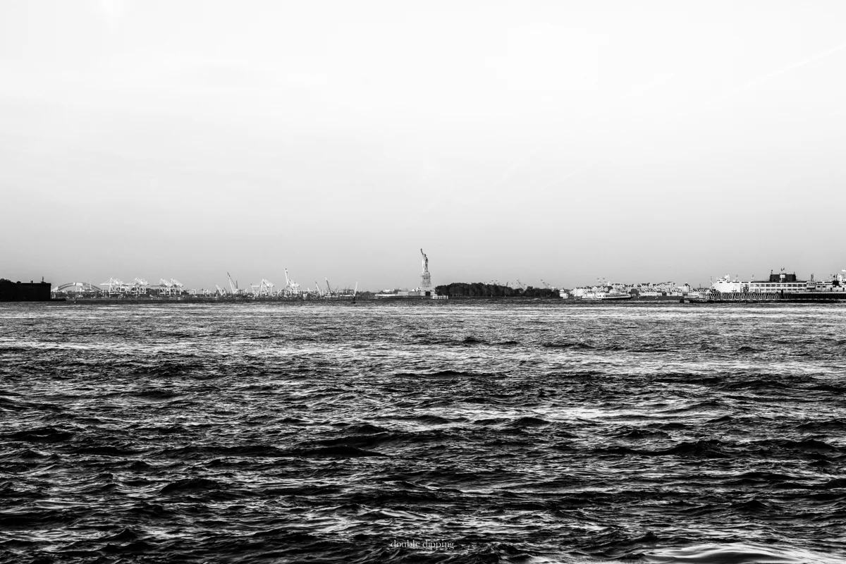 B&W in a Colorful City