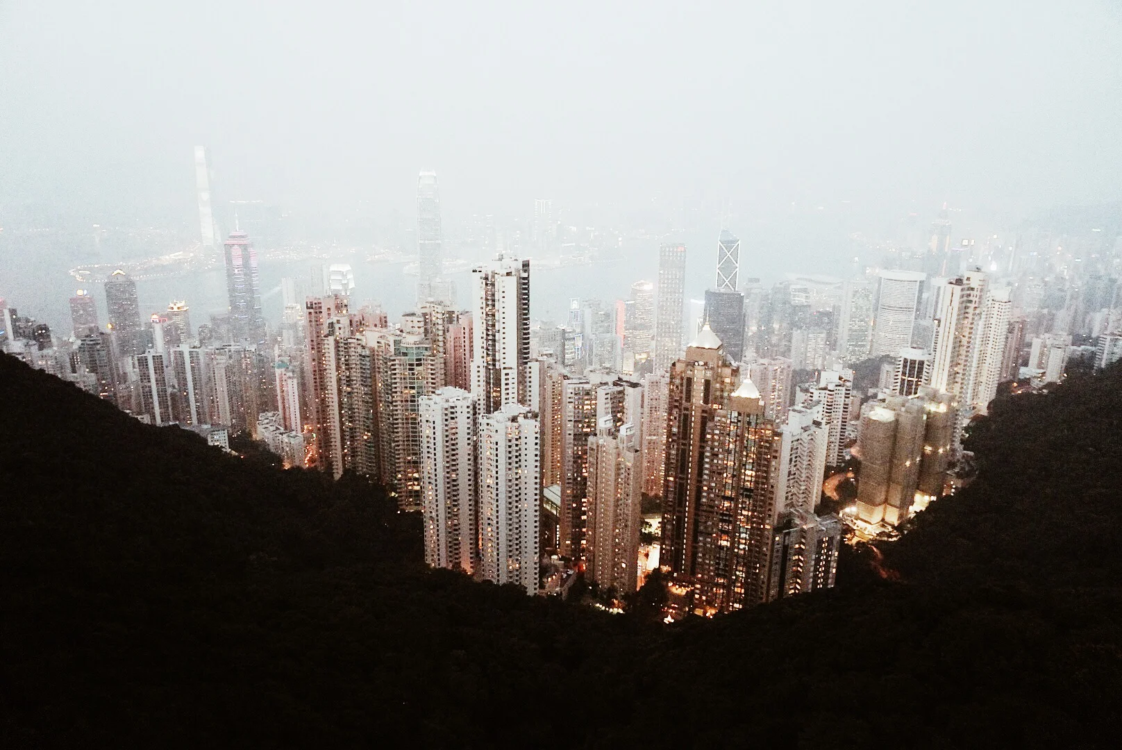 Arriving in Hong Kong