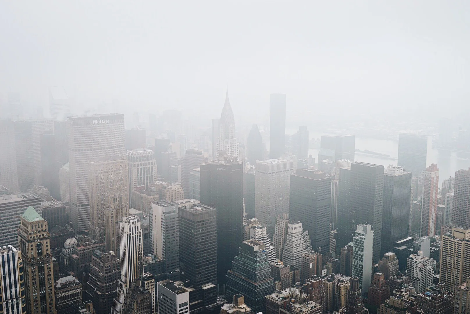 Fog in New York