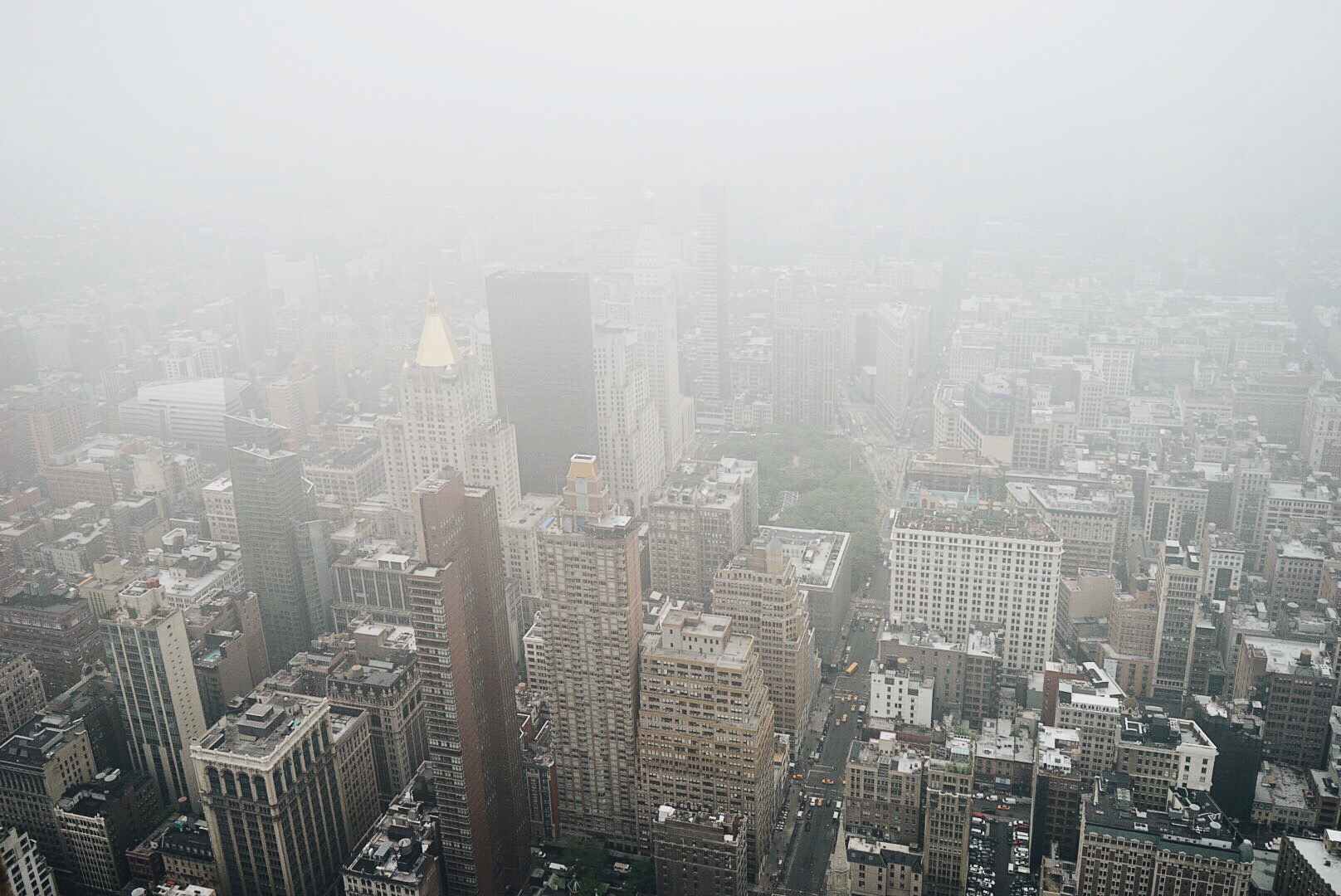 Empire State Building Fog