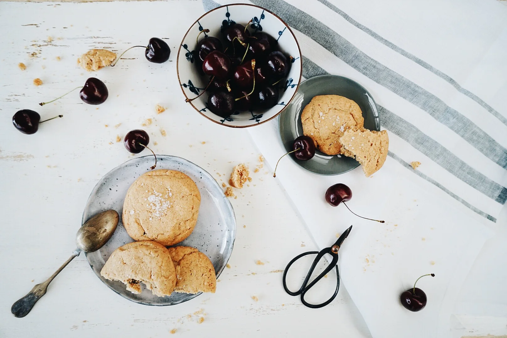Salted Almond Butter Cookies