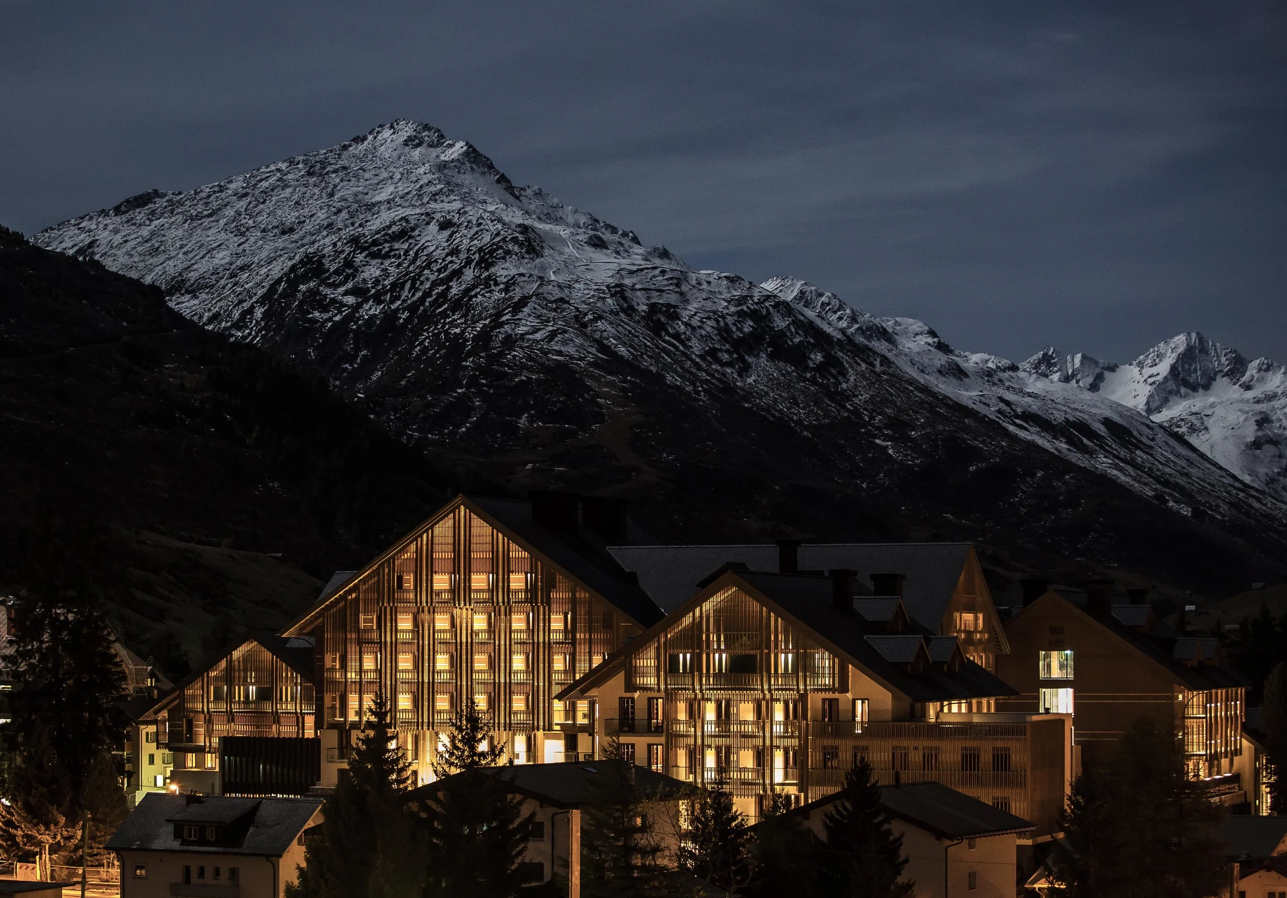 The Chedi combines Alpine luxery and cosmopolitan hotelerie under one fine roof photocredit@The Chedi
