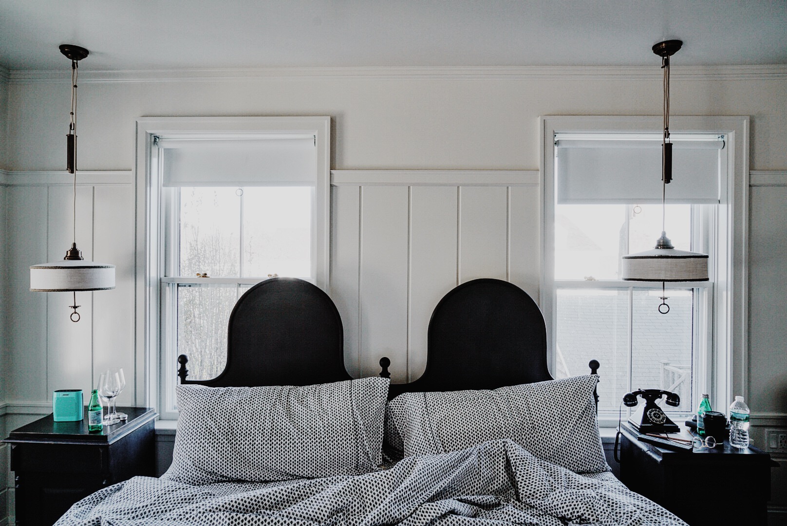 The cute nautical bedrooms at Greydon House.
