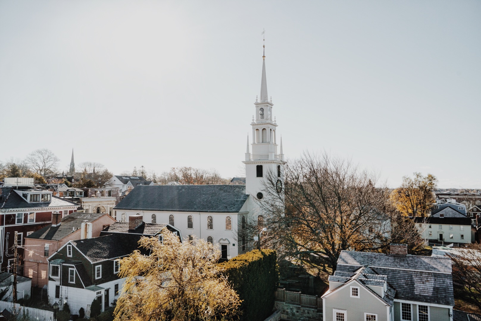 The stunning view from our hotel: The Vanderbilt Grace.