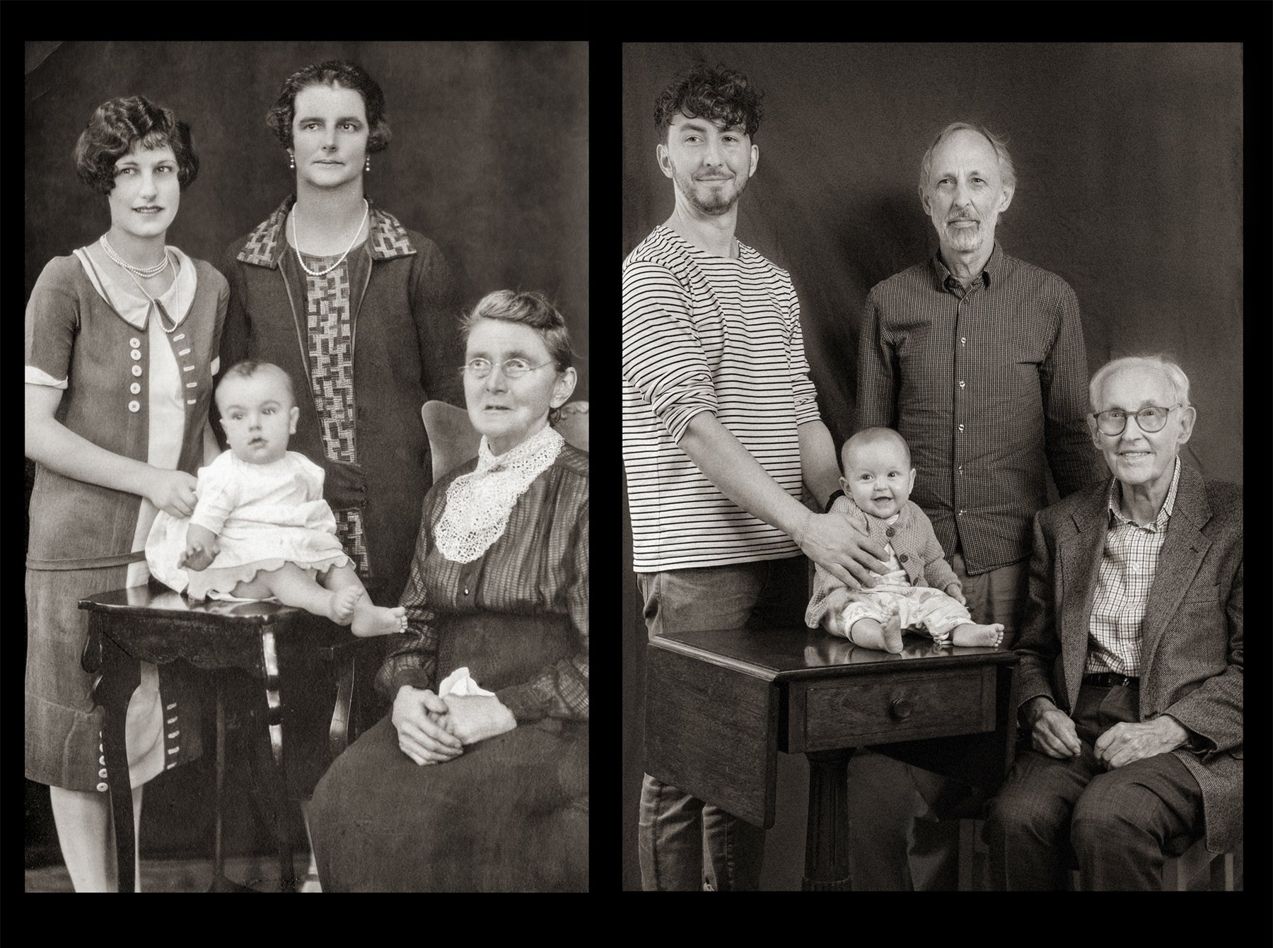 Seven generations of my family, 2022