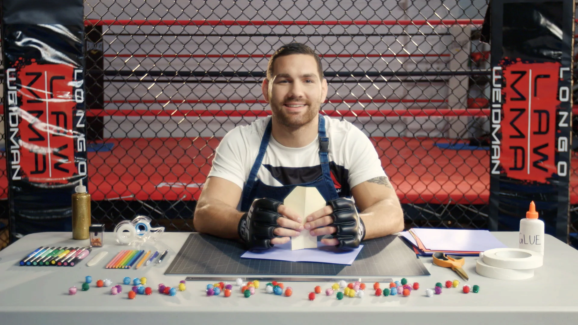 "Mixed Martial Arts & Crafts" with UFC Champ Chris Weidman