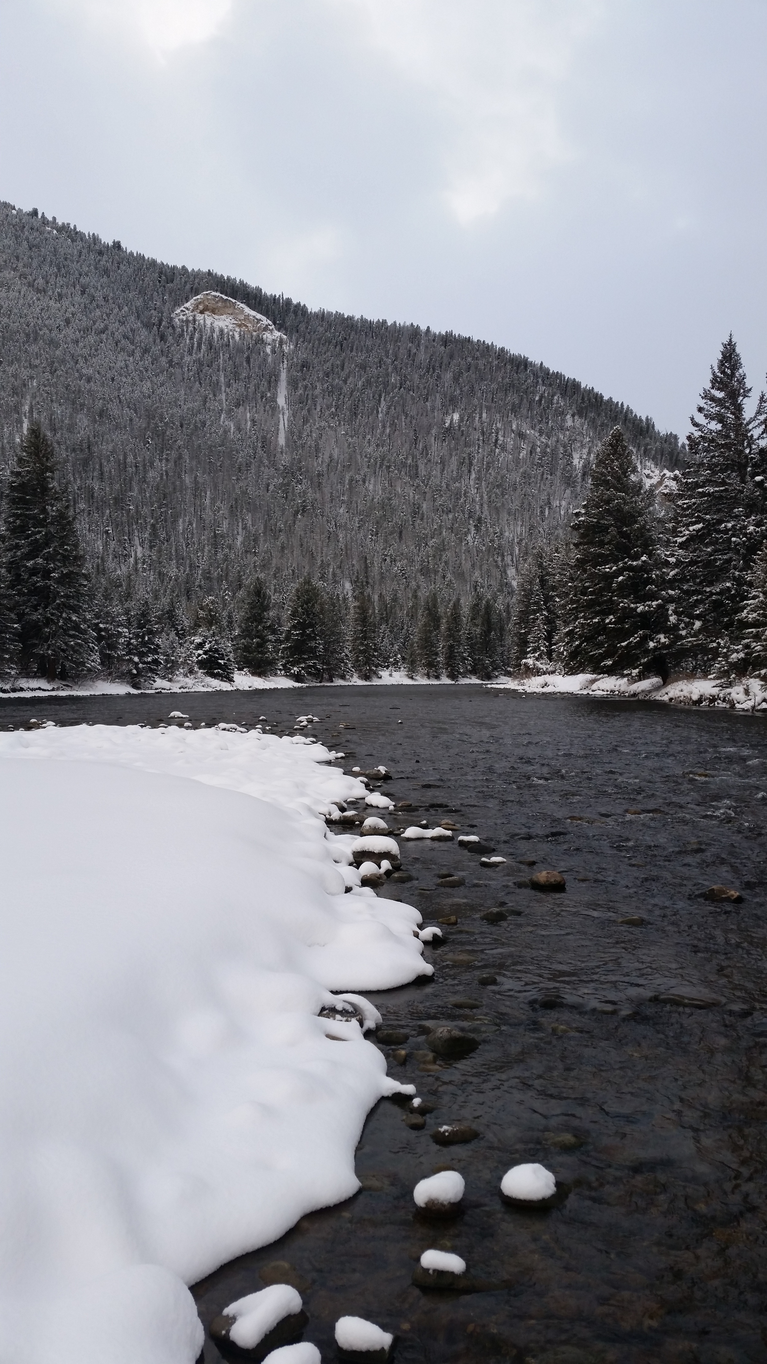 Gallatin River in Bog Sky, MT