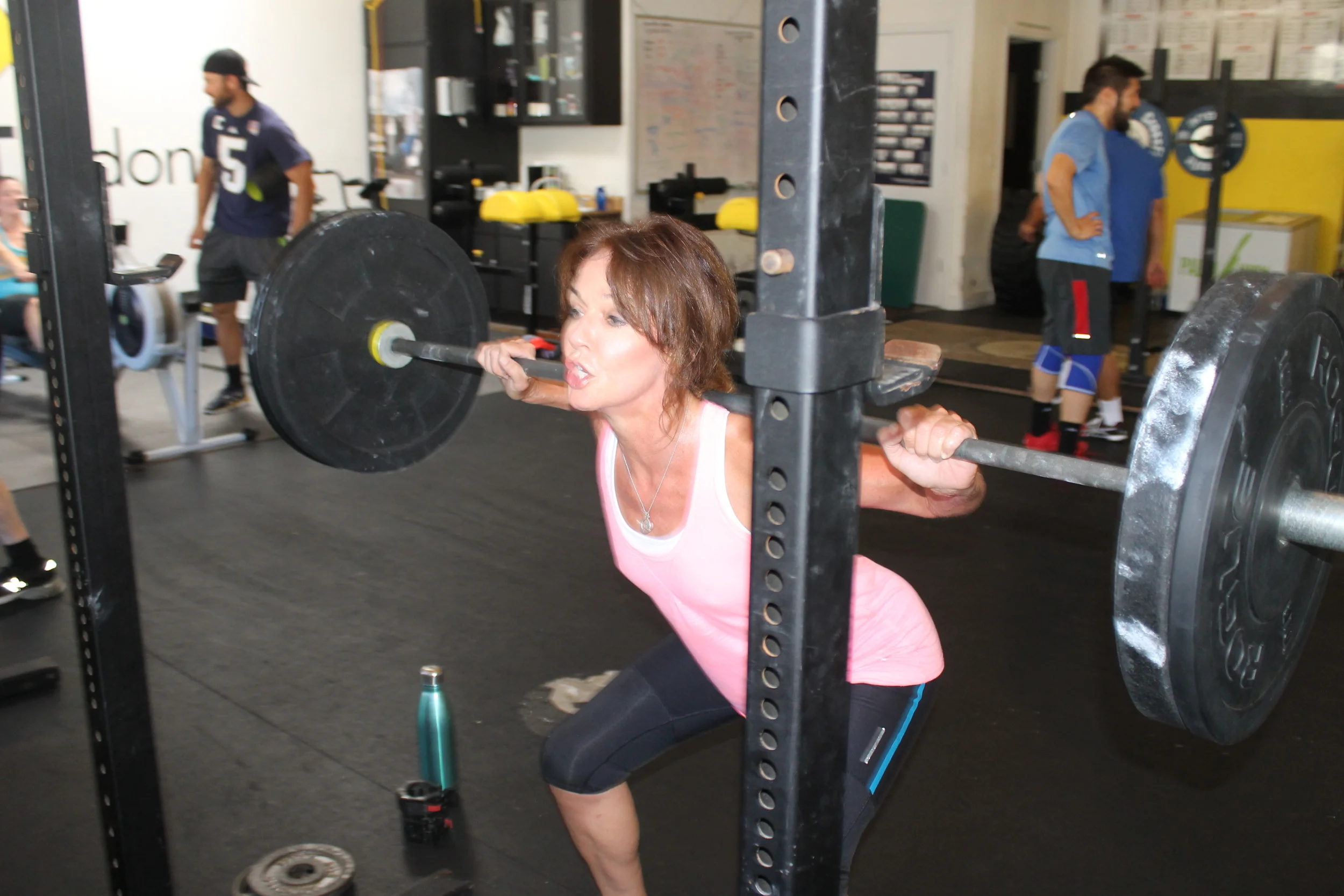Jane crushing some Back Squats!