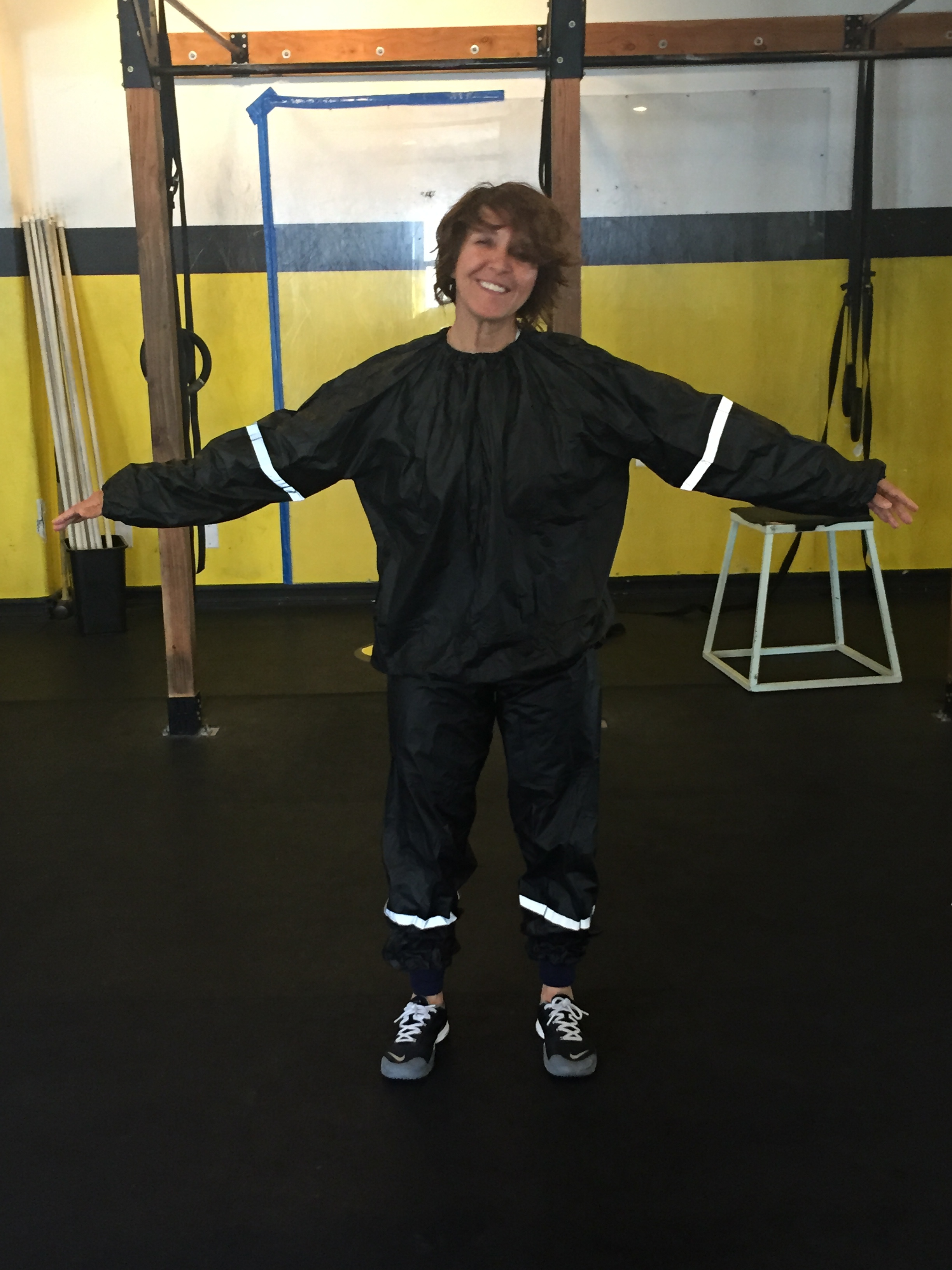 Lori killing it in a sweat suit