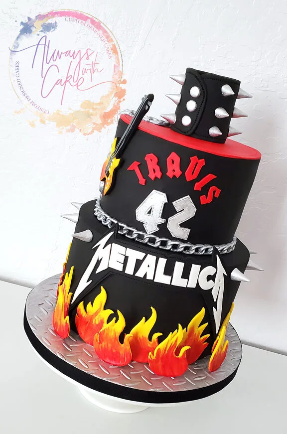 Metallica Cake