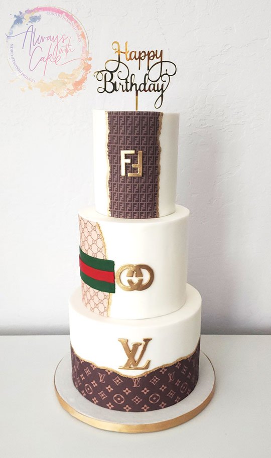 Louis Vuitton Birthday - Nancy's Cake Designs