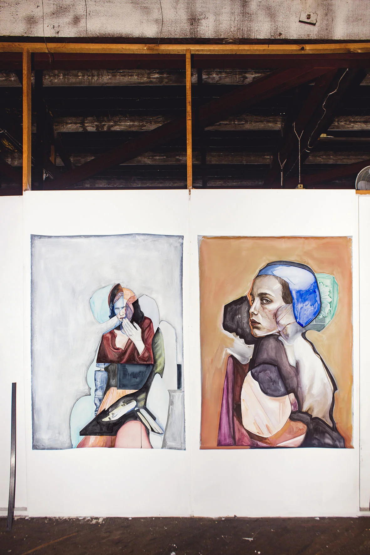 Silenced and Aridity in the studio in 2017