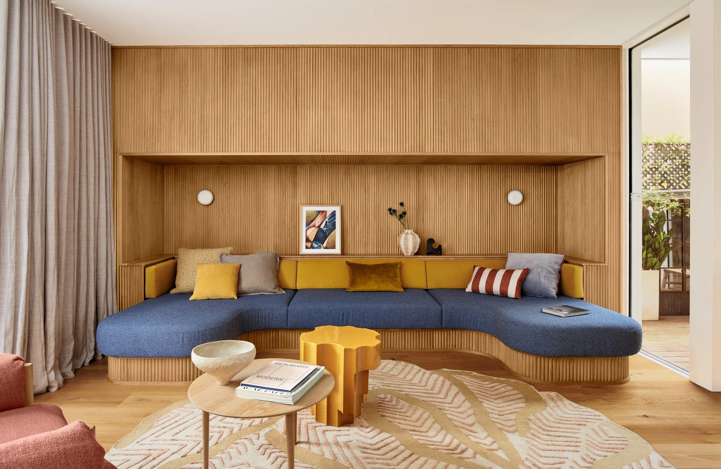   Of Form  2023 in situ.  Build: Revel Design Styling: Holly Irvine  Photography: Fiona Susanto 
