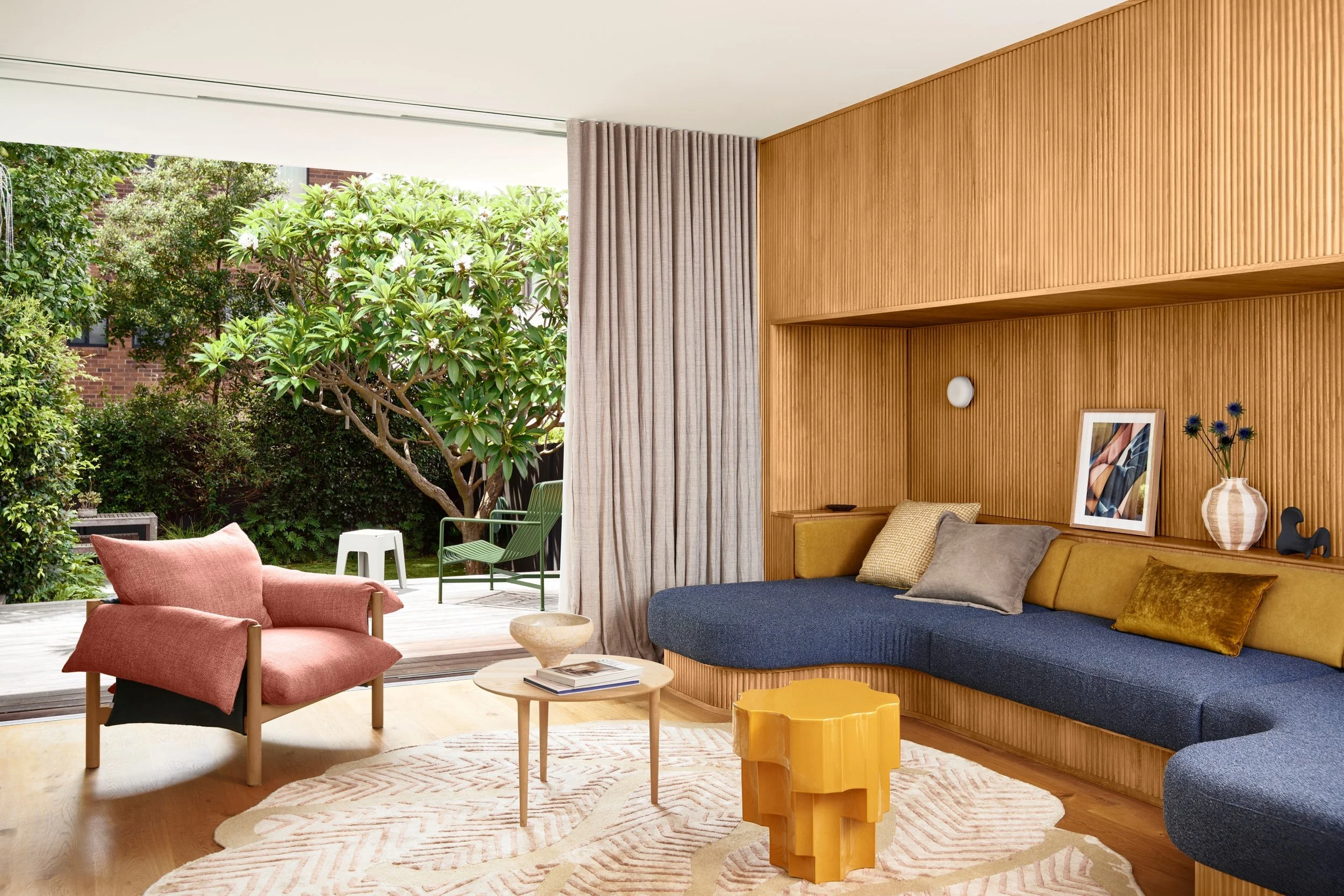   Of Form  2023 in situ.  Build: Revel Design Styling: Holly Irvine  Photography: Fiona Susanto 