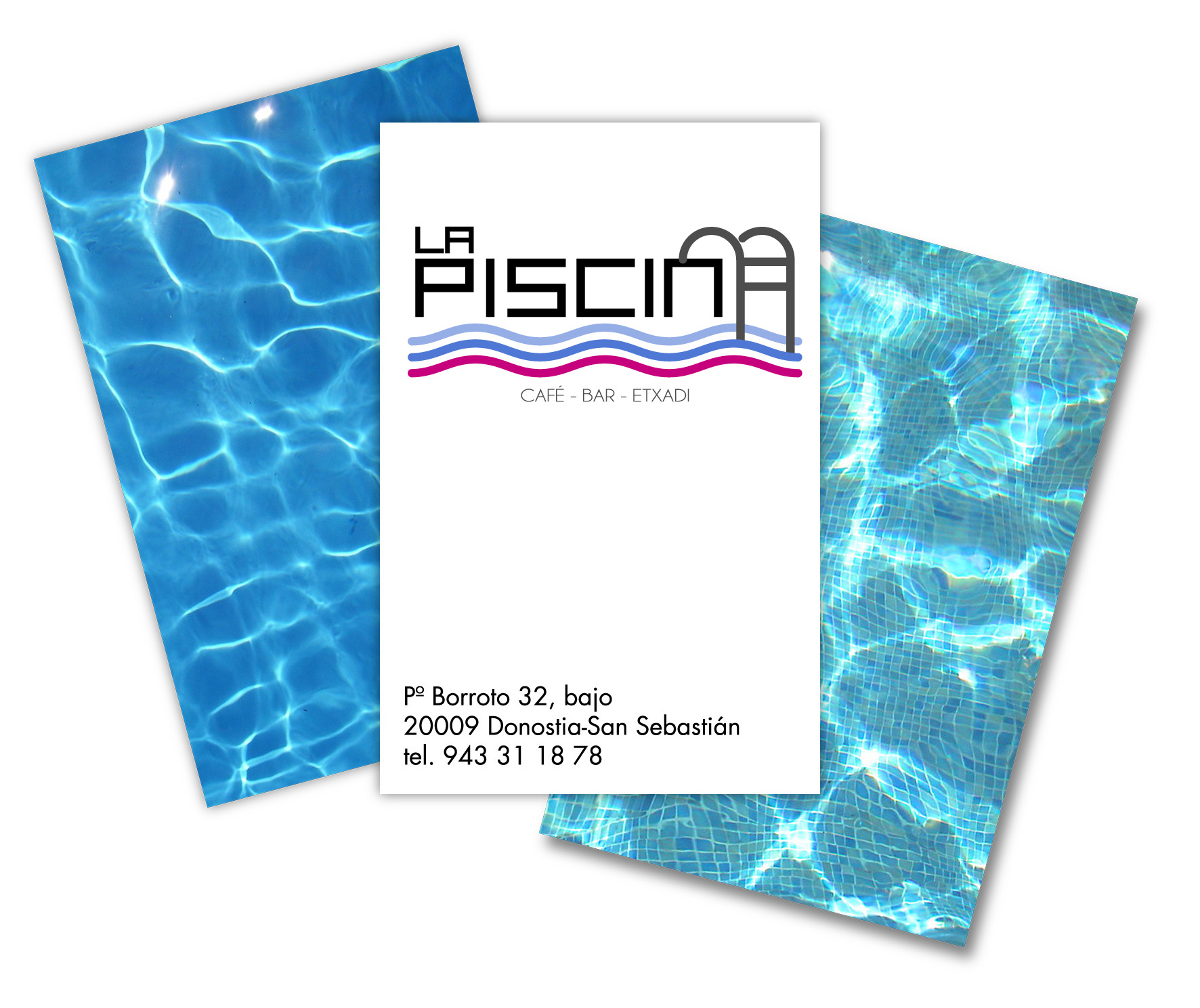Logotipo "La piscina"