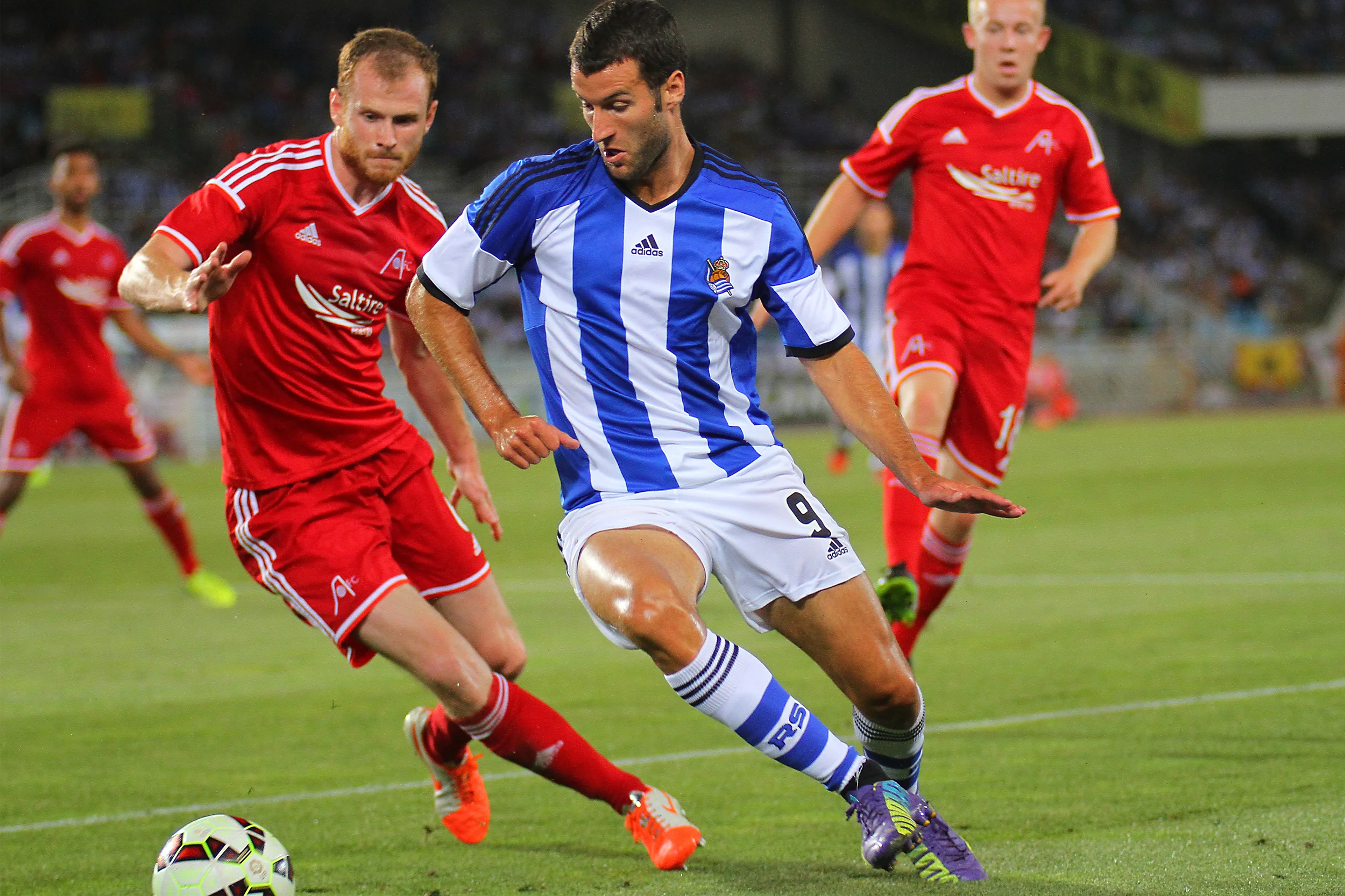 Real Sociedad 2 - 0 Aberdeen