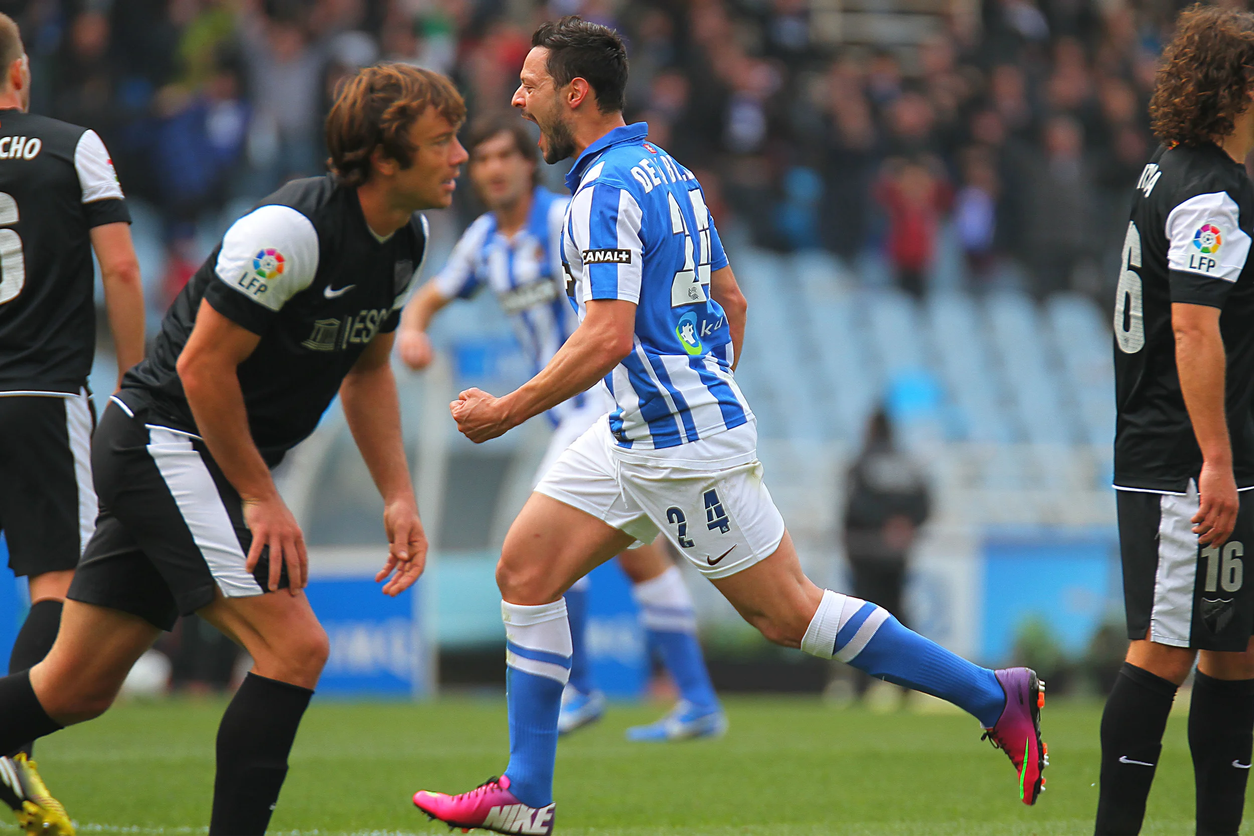Real Sociedad 4 - 2 Málaga