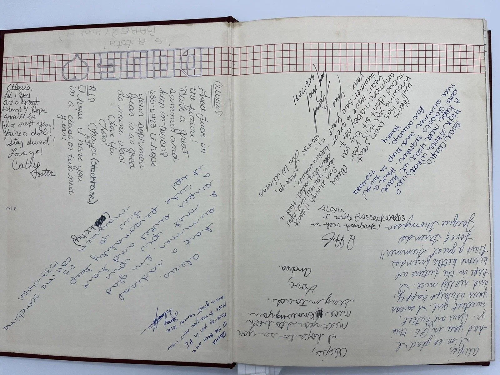 Jeff Buckley Signed Yearbook 6.webp
