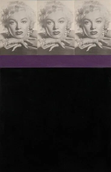 Original Sir Peter Black Painting of Marilyn Monroe signed and dated