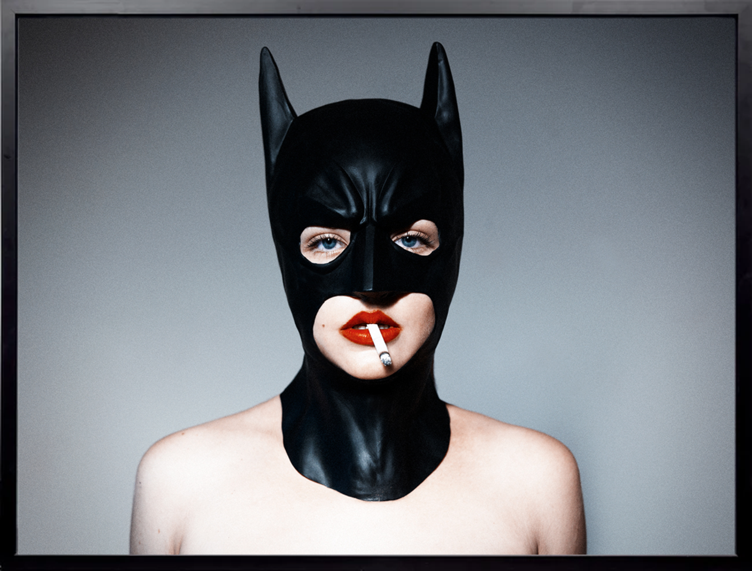 Tyler Shields, American b.1982-  Batman, 2014;  signed with initials to a label on the reverse, edition 1/3, sheet 195 x 147 cm (framed) available to buy or rent in London