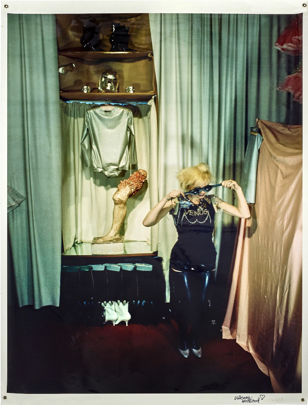Vivienne Westwood Sex- Unique Large Format Signed Photograph