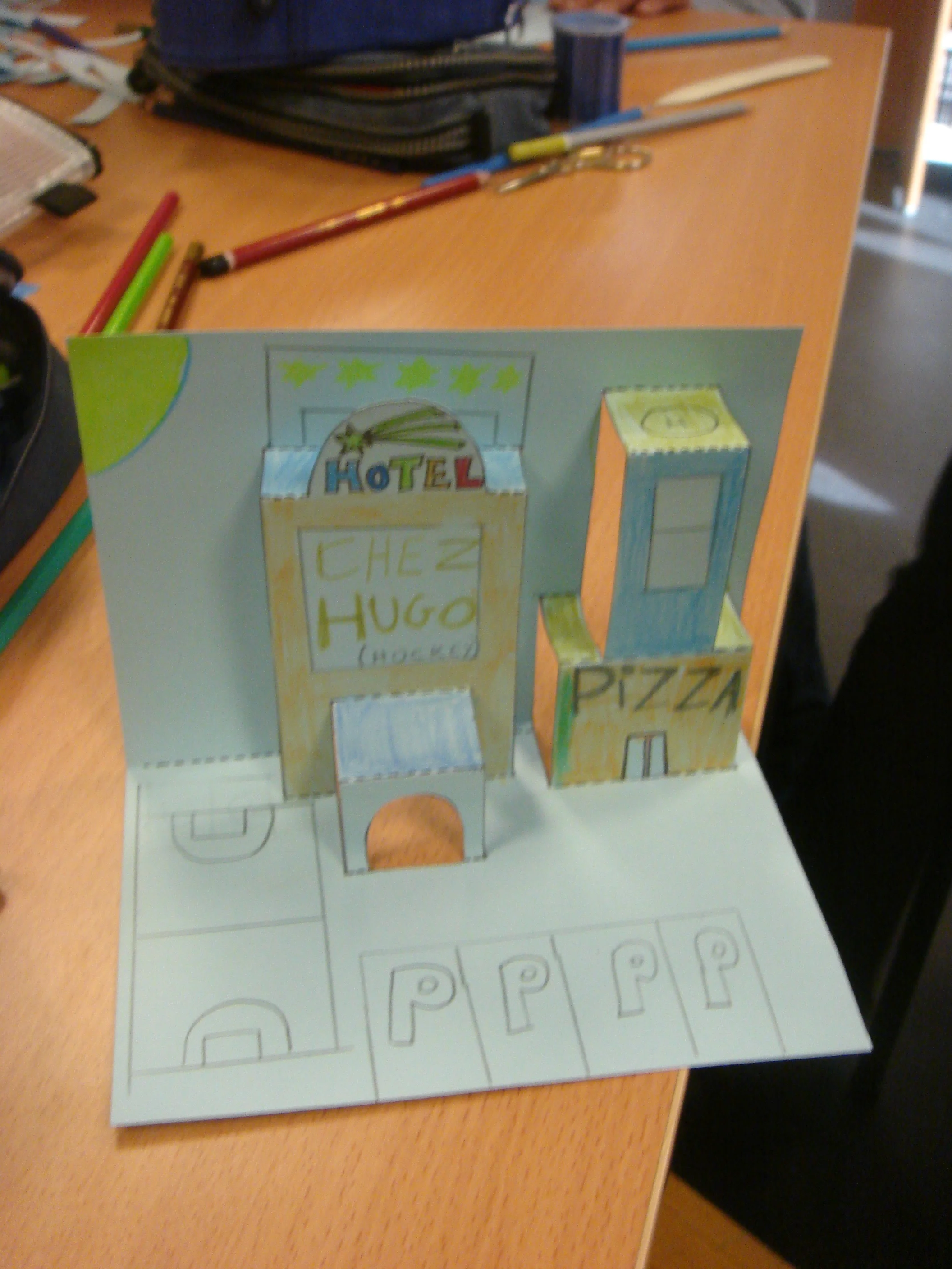 Projet autour du pop-up.