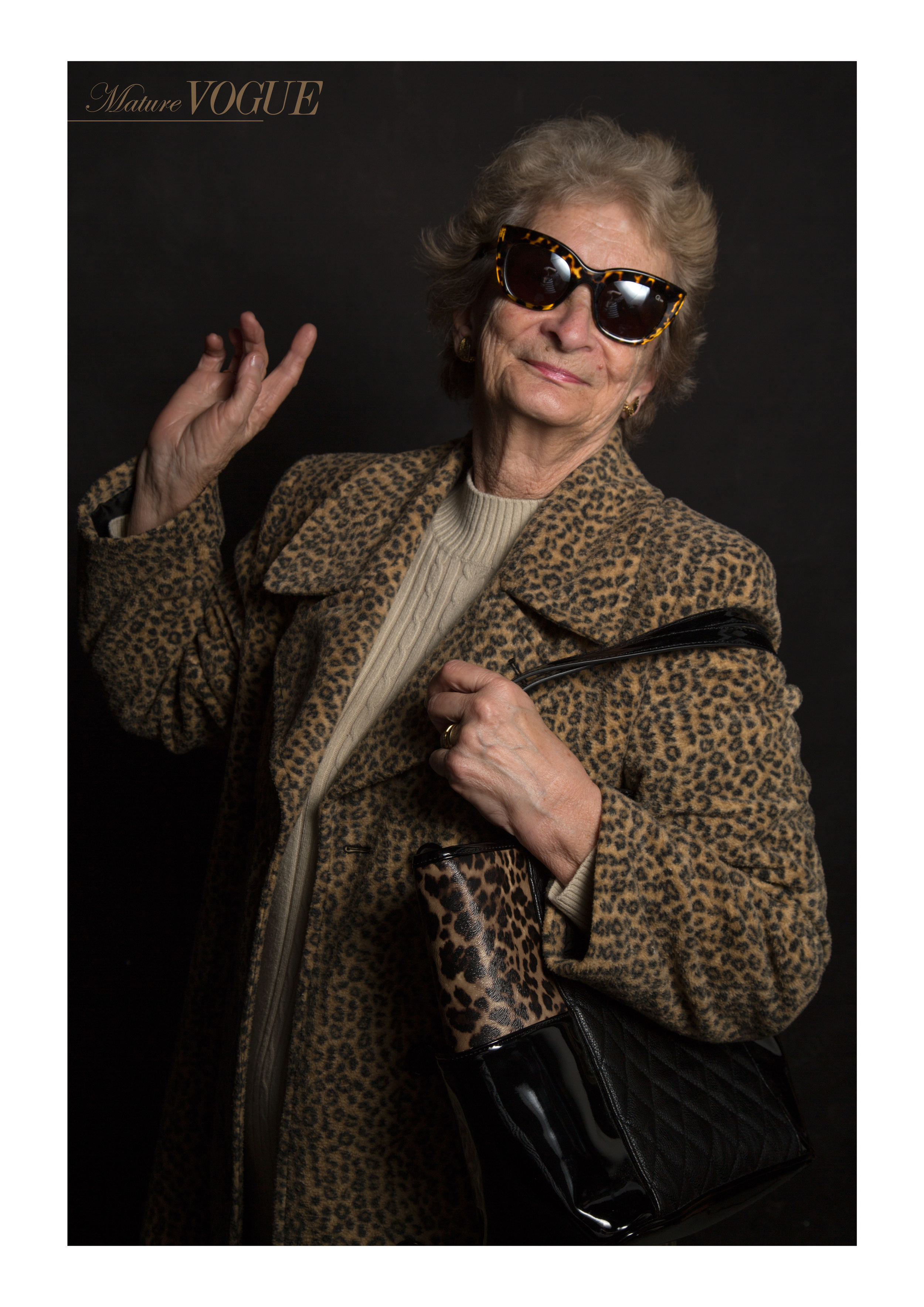  Personal Work- Older women beauty "Changing The Face Of Vogue #5" 