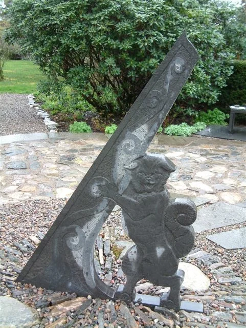 Gnomen of Giant Sundial 2008
