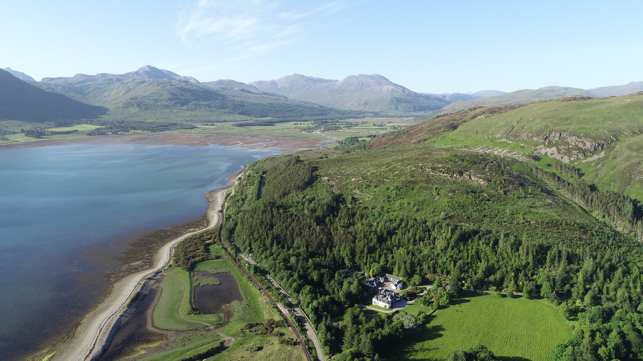 Looking towards Strathcarron