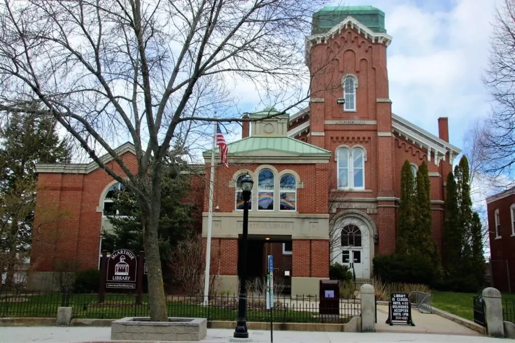 Reading and Signing: McArthur Public Library — Biddeford, ME