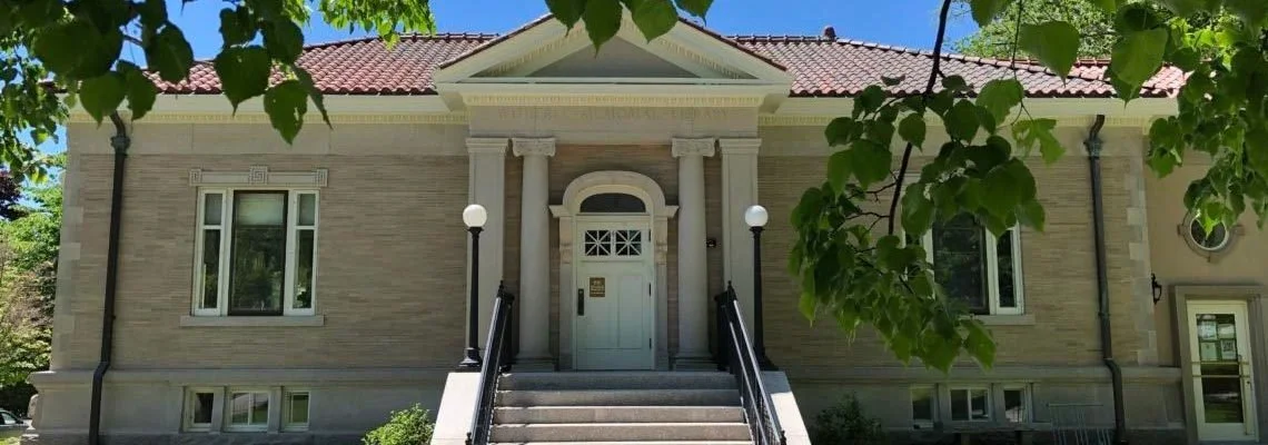 Reading and Signing: Witherle Library — Castine