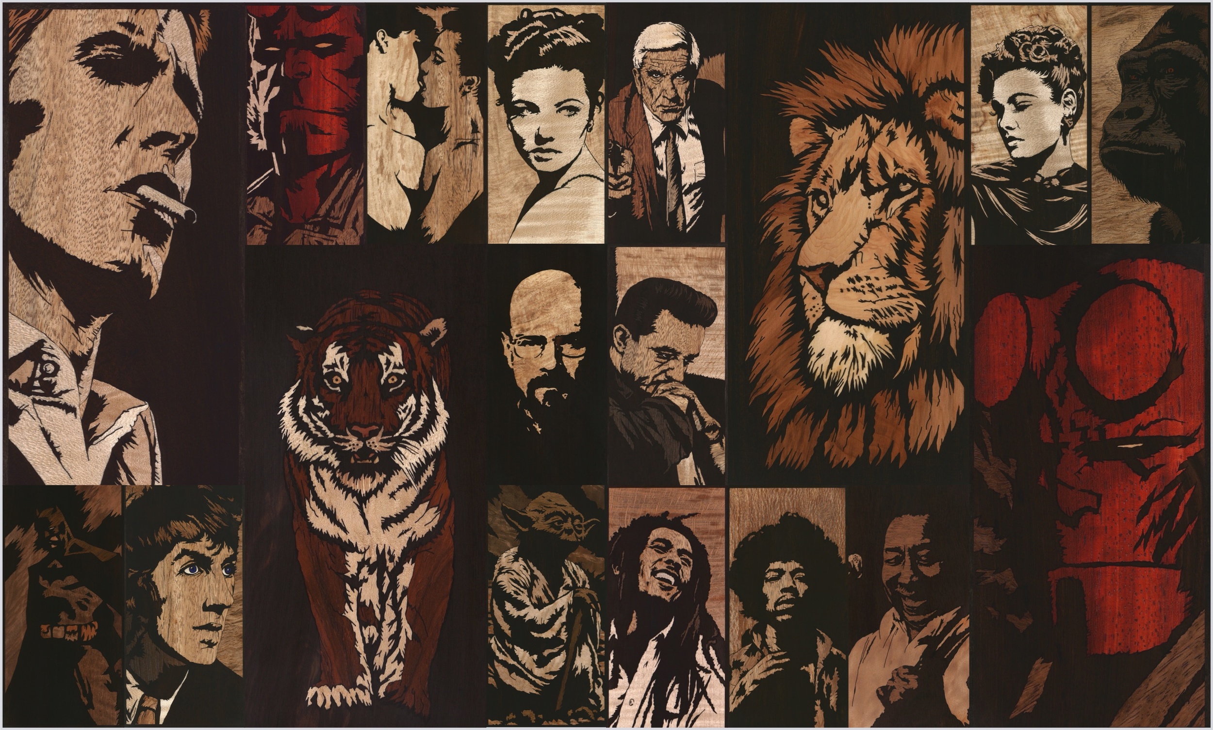 Inlay scan multi-pic