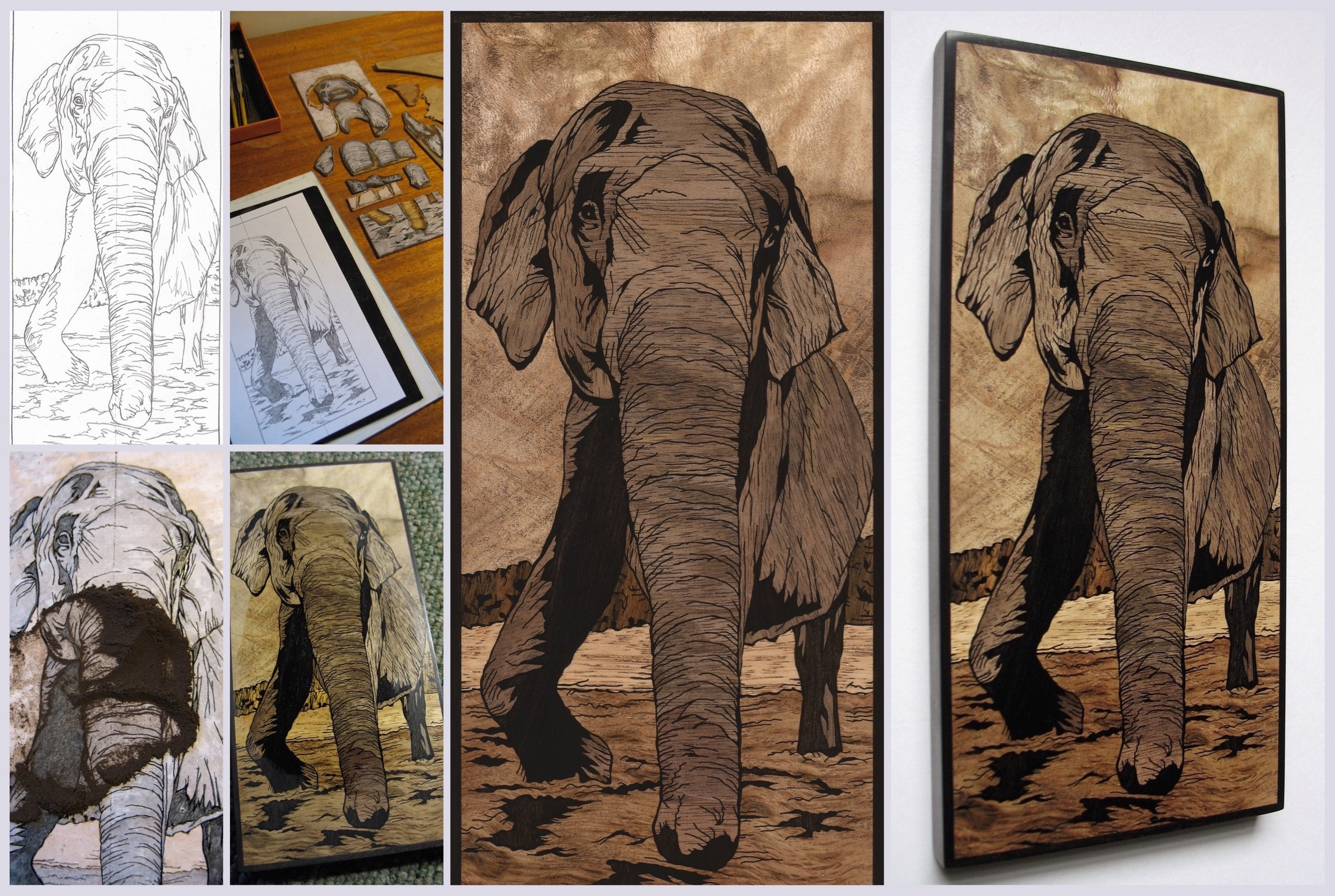 Elephant Inlay May 2016