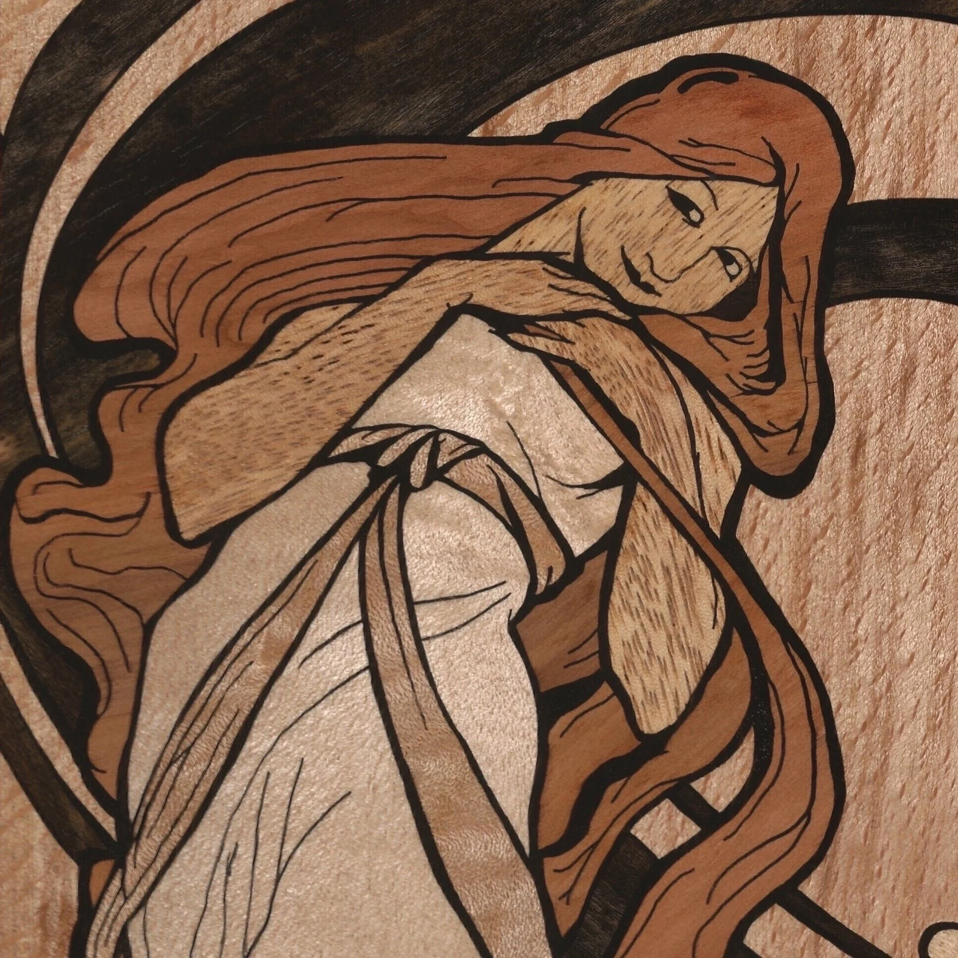 Alphonse Mucha JOB シルクスクリーン版画 Job | Mucha, Alphonse | V&A Explore The Collections