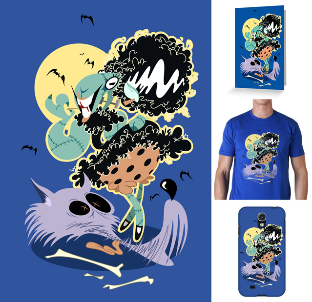 "Frankensheep Meets the Wolf-man"