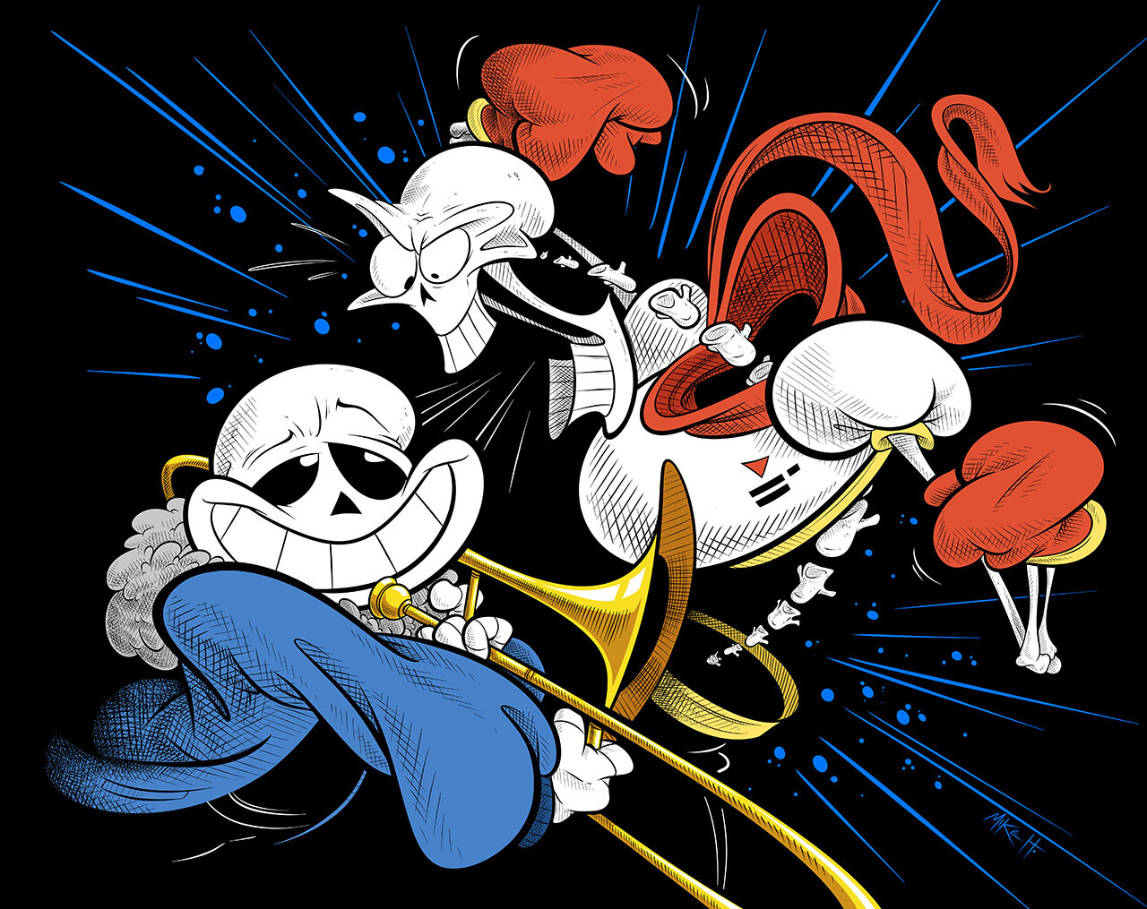 Papyrus (Bits and pieces Version) by MikeDueye on Newgrounds