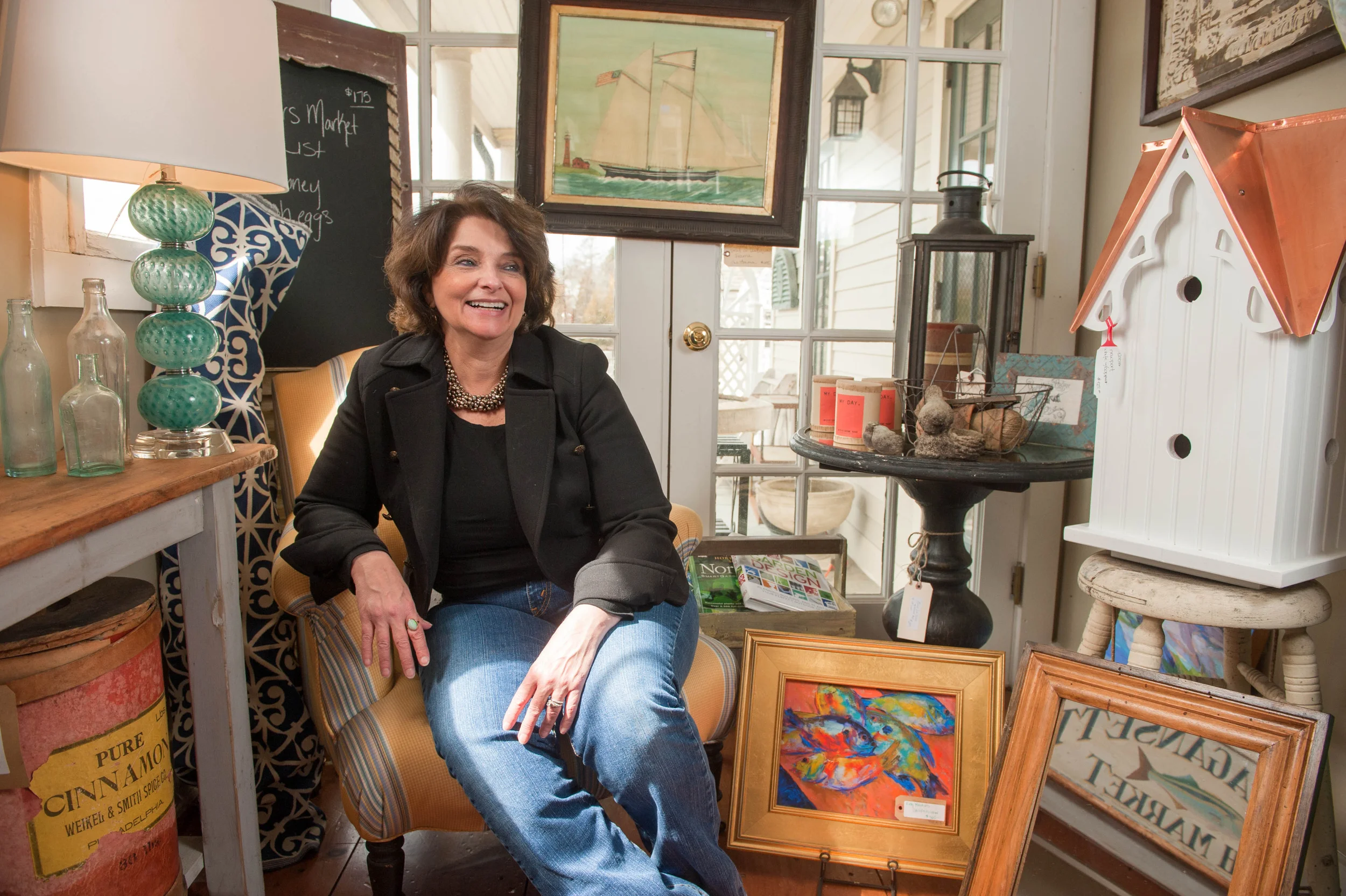 Deb Mehring, owner of The Wickford Collection, talks about her previous interior design projects in Rhode Island