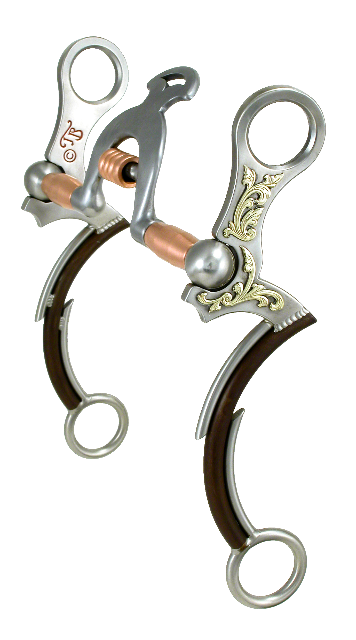Bit #25- Switchback Ace of Spades with Roller, Tom Balding Bits