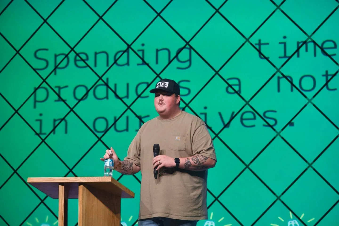 &ldquo;Prayer changes us, and changed people live differently.&rdquo;

Pastor Greyton preached that prayer isn&rsquo;t about getting God to remove what we&rsquo;re facing, it&rsquo;s about letting Him reshape who we are in it.

Instead of praying, &l