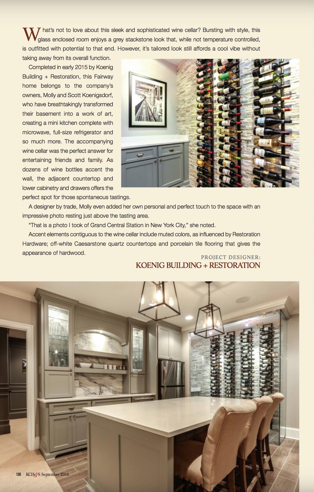 KC Homes and Style Magazine Sept 2016