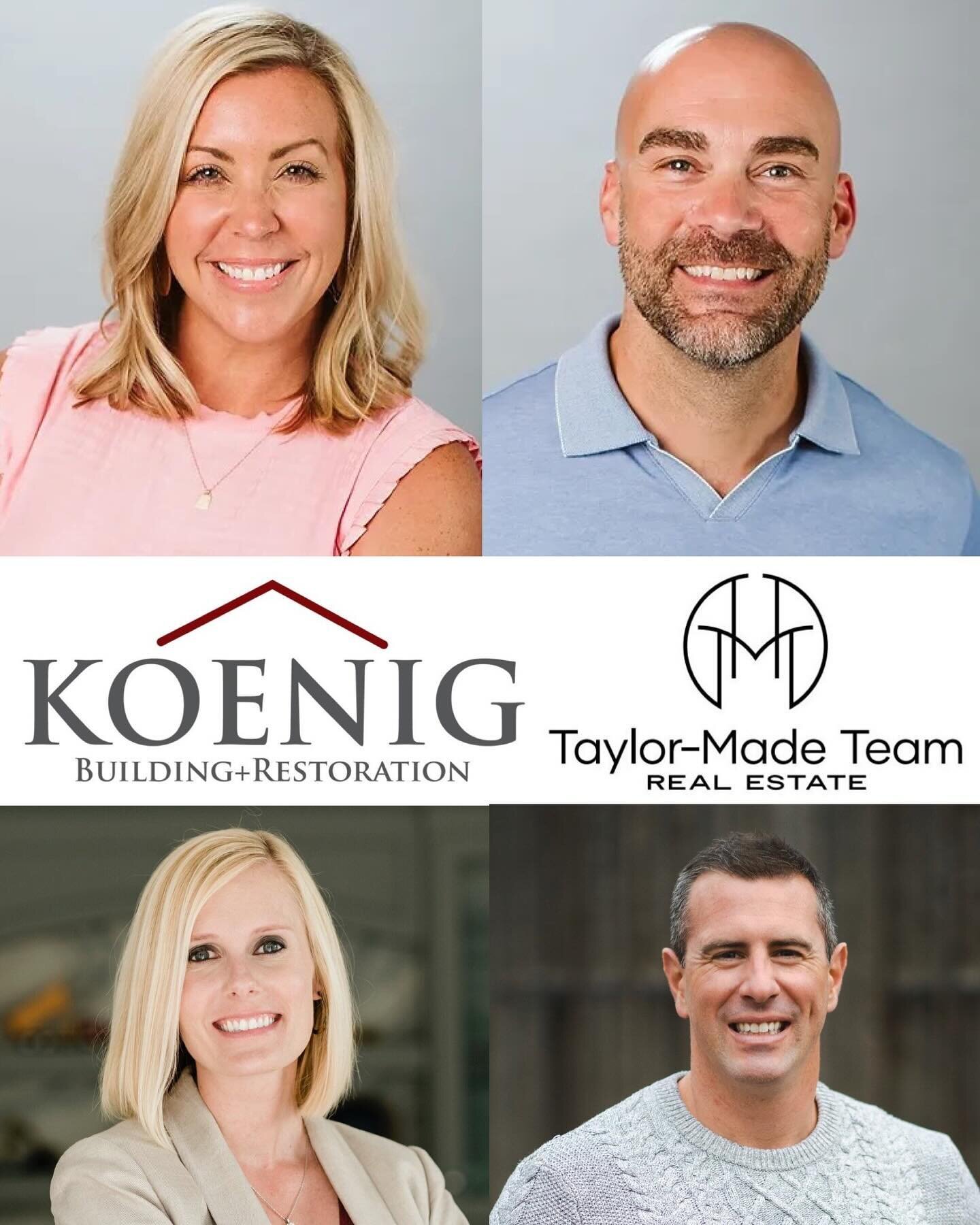 We are so excited to announce our new partnership with powerhouse husband-and-wife team, Leah and Chad Taylor. The Taylor-Made Team brings nearly 20 years of experience in our local market. 
Leah's genuine nature and sense of humor put clients at eas