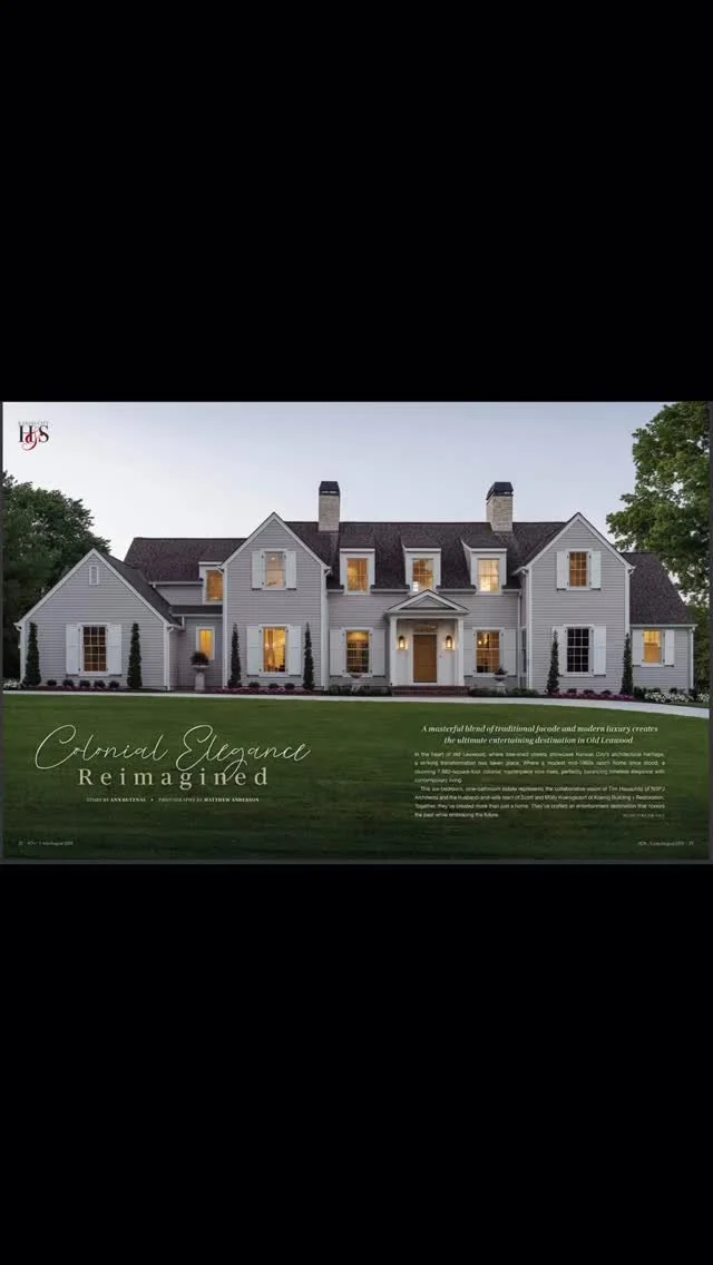 Be sure to check out the latest issue of Kansas City Homes and Style magazine for a beautifully written article on this recently completed home in Old Leawood.
@kansascityhomesstyle
@nspjarchitects
@matthewaphoto
.
#feature #magazinefeature #inte