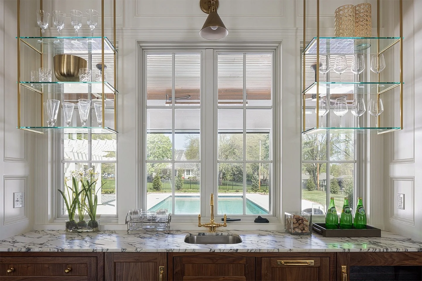 I'll take a sparkling water with fresh ice from the icemaker poolside, please.
You too? 
You can check out this entire 7,800 sq ft home on our website under "available homes".

@koenigbuilding 
📷: @craigkeenephotography 

.
.
.
.
.
#interi