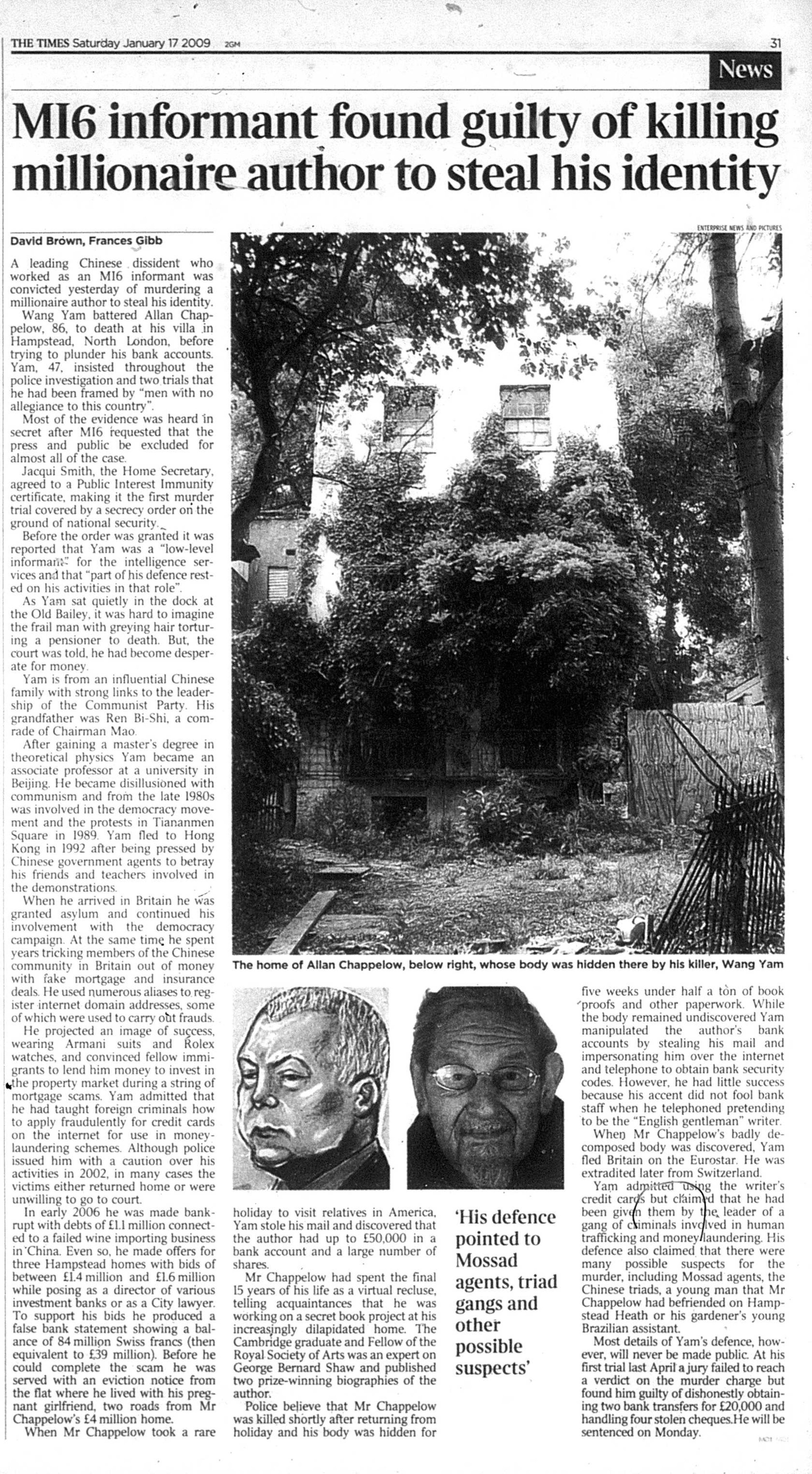 Times 17 January 2009