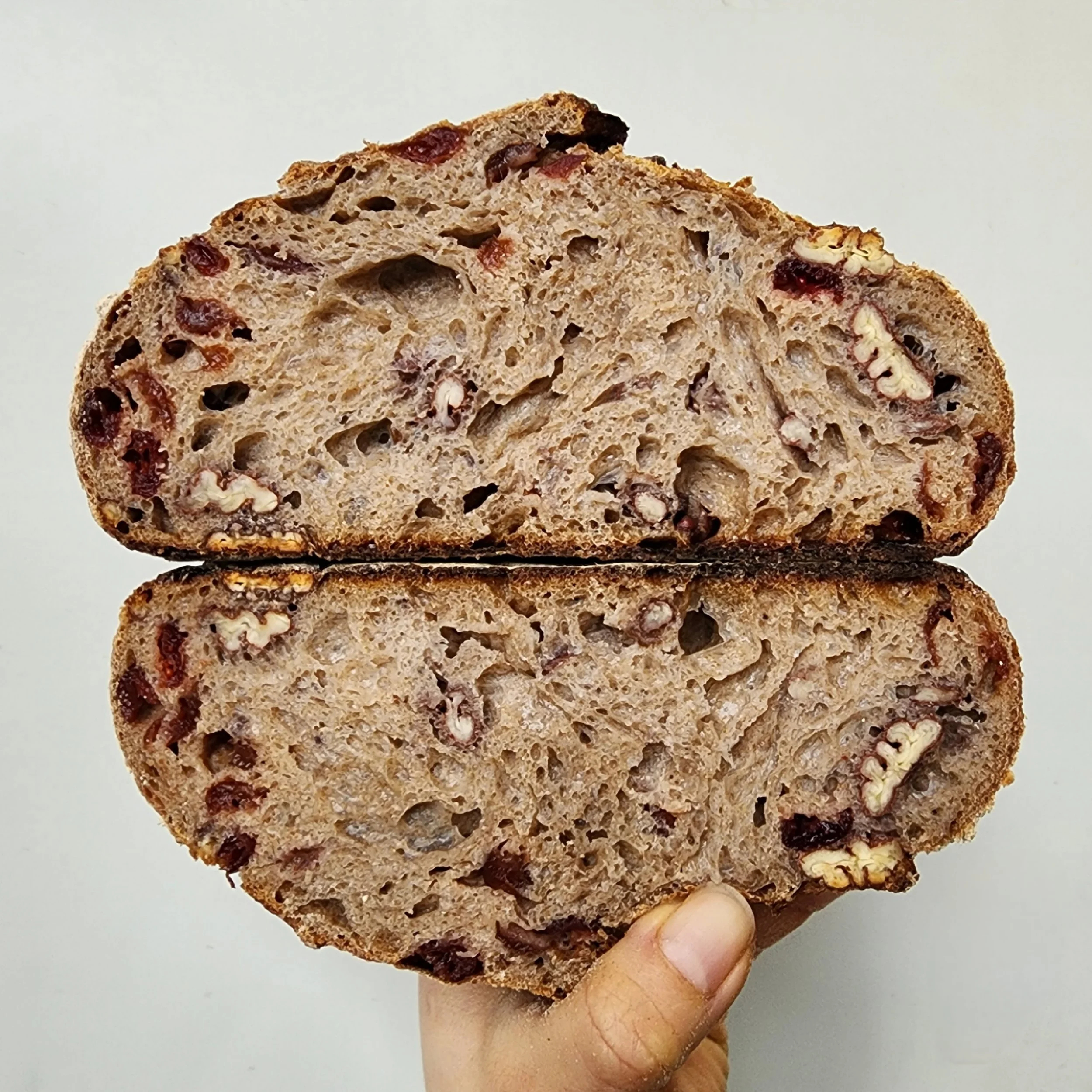 Cranberry Walnut Levain