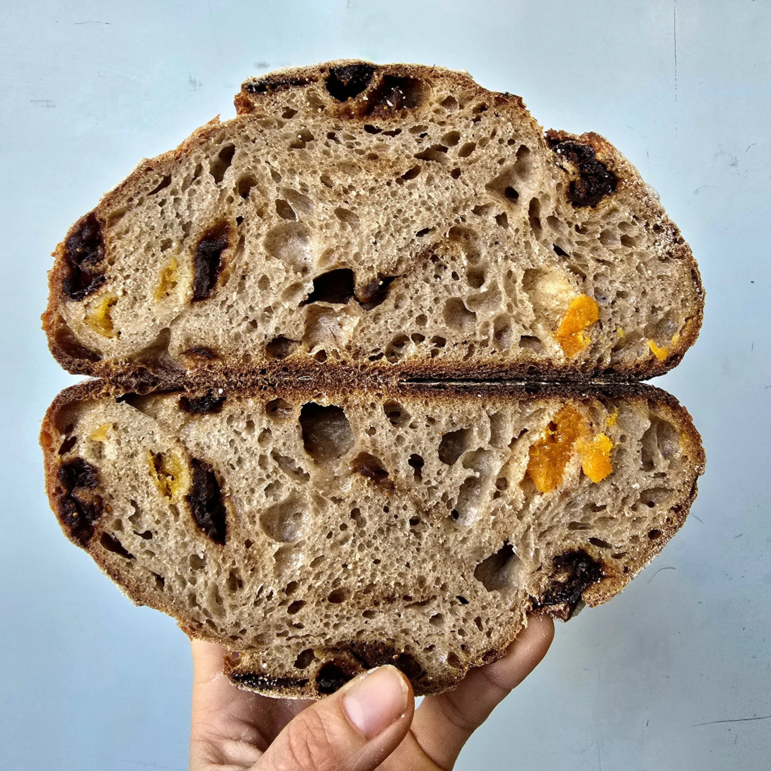Dried Fig & Apricot Double Hydrated Sourdough