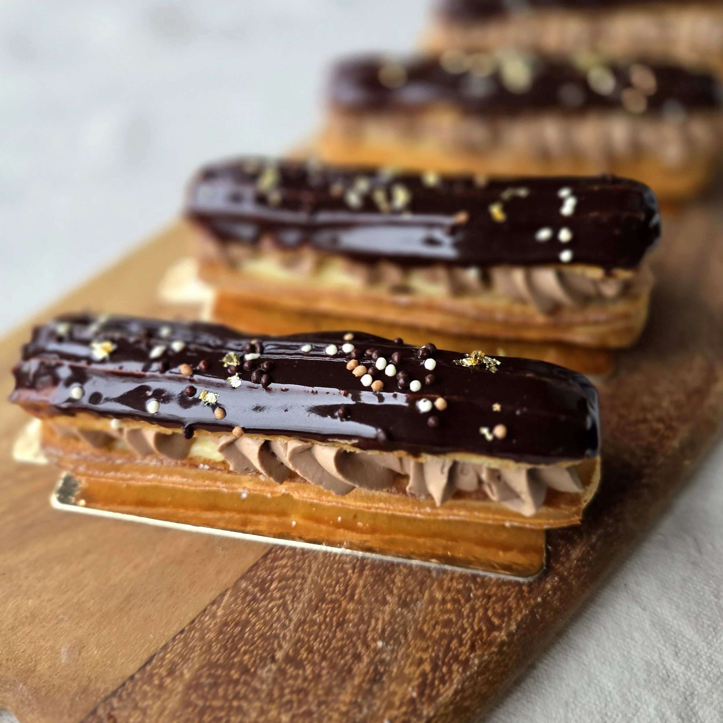 Hazelnut Eclair