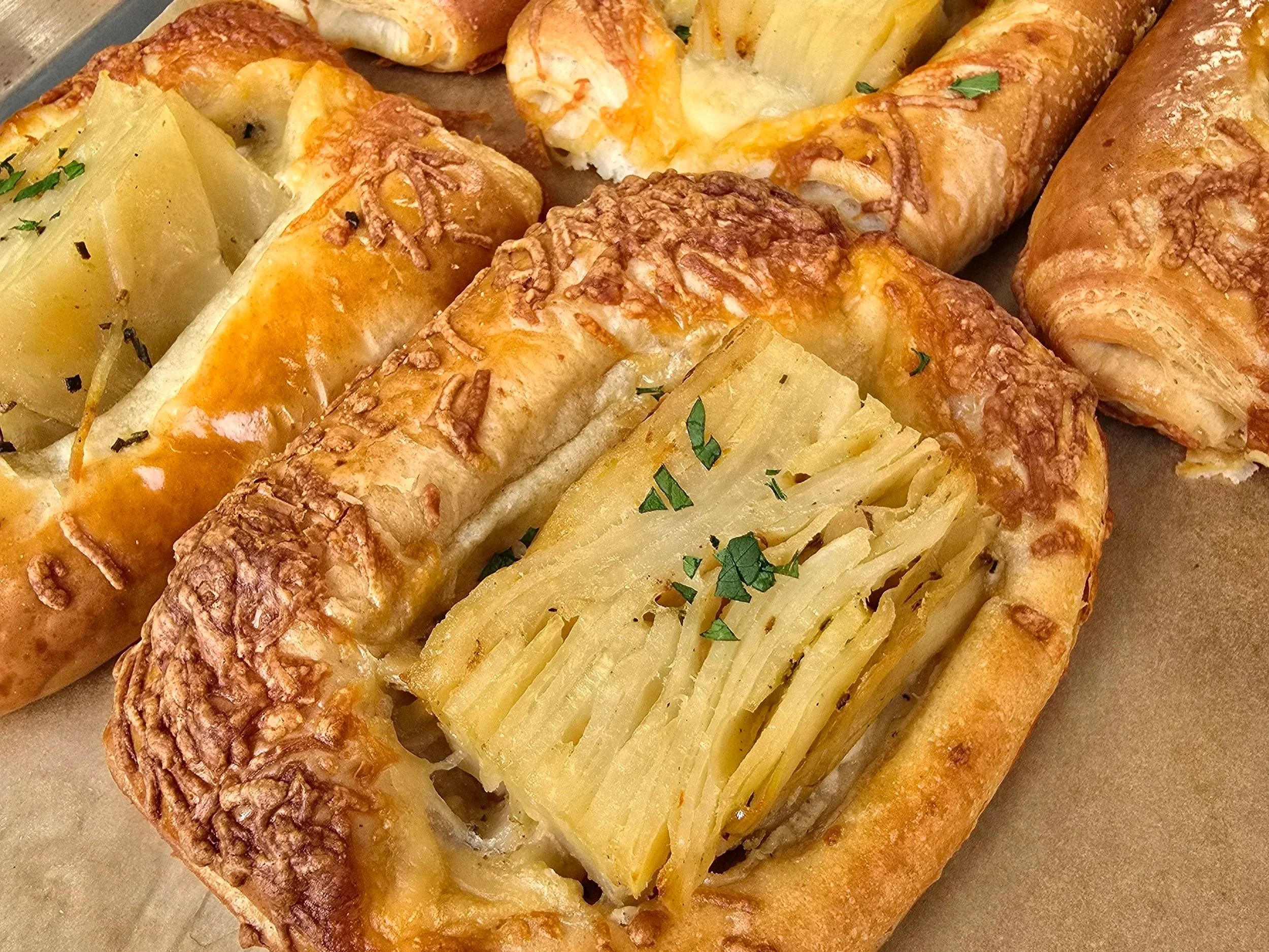 Rosemary Potato Gratin Galette