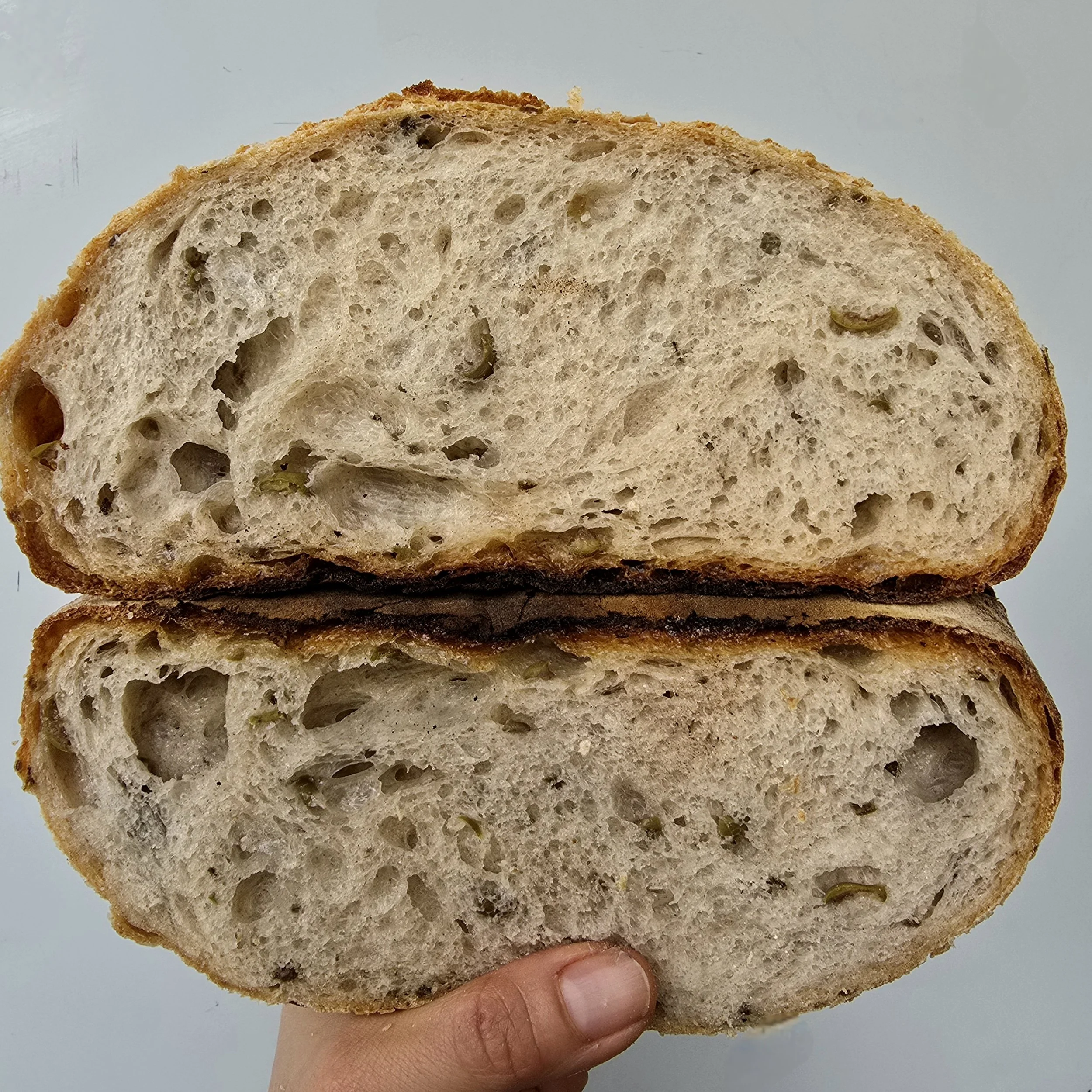 Olive and Rosemary Rustic Loaf