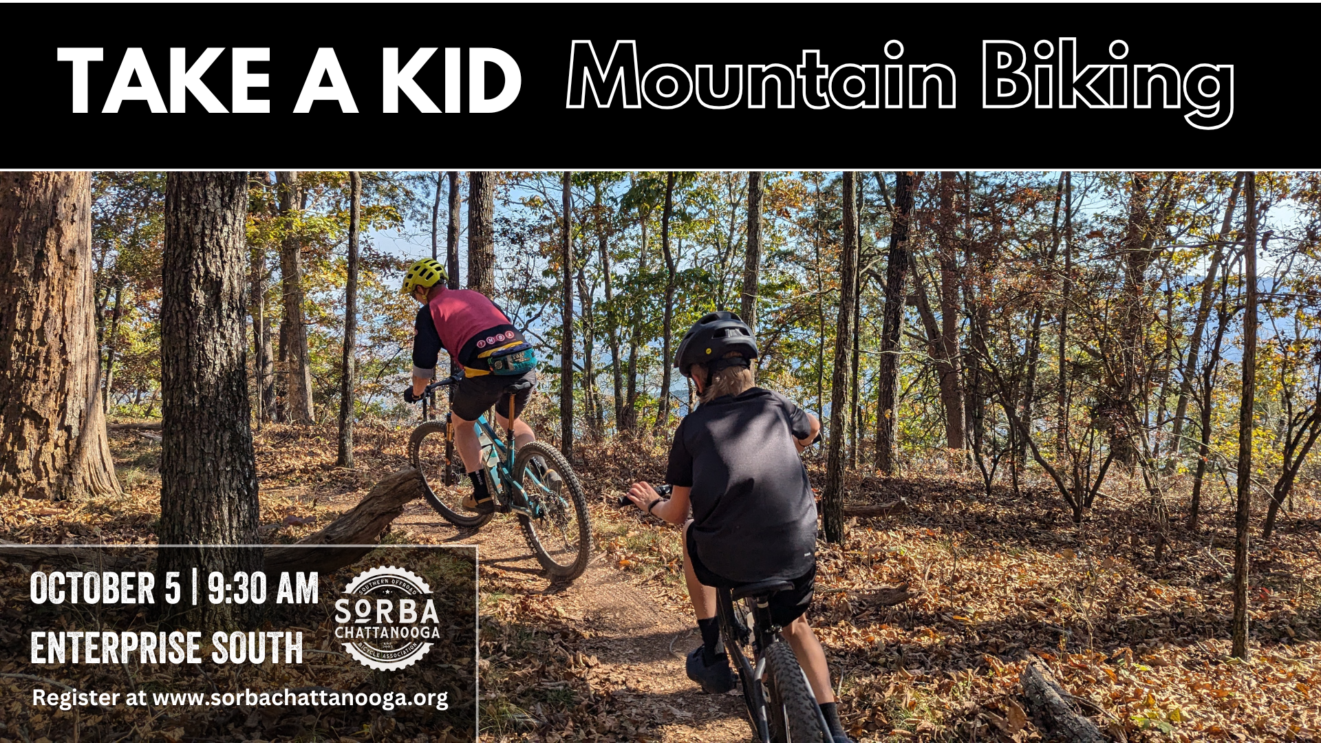 Take A Kid Mountain Biking